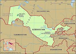 Uzbekistan Map